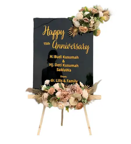 Papan Bunga Akrilik Gambarsari